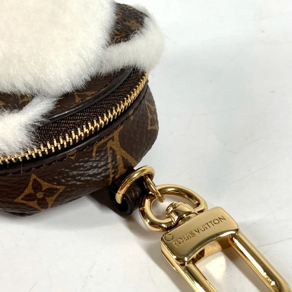 LOUIS VUITTON Authentic Brown Monogram Canvas Pouch - Picture 5 of 11